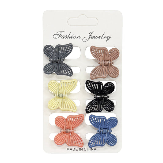 Small Butterfly Claw Clips