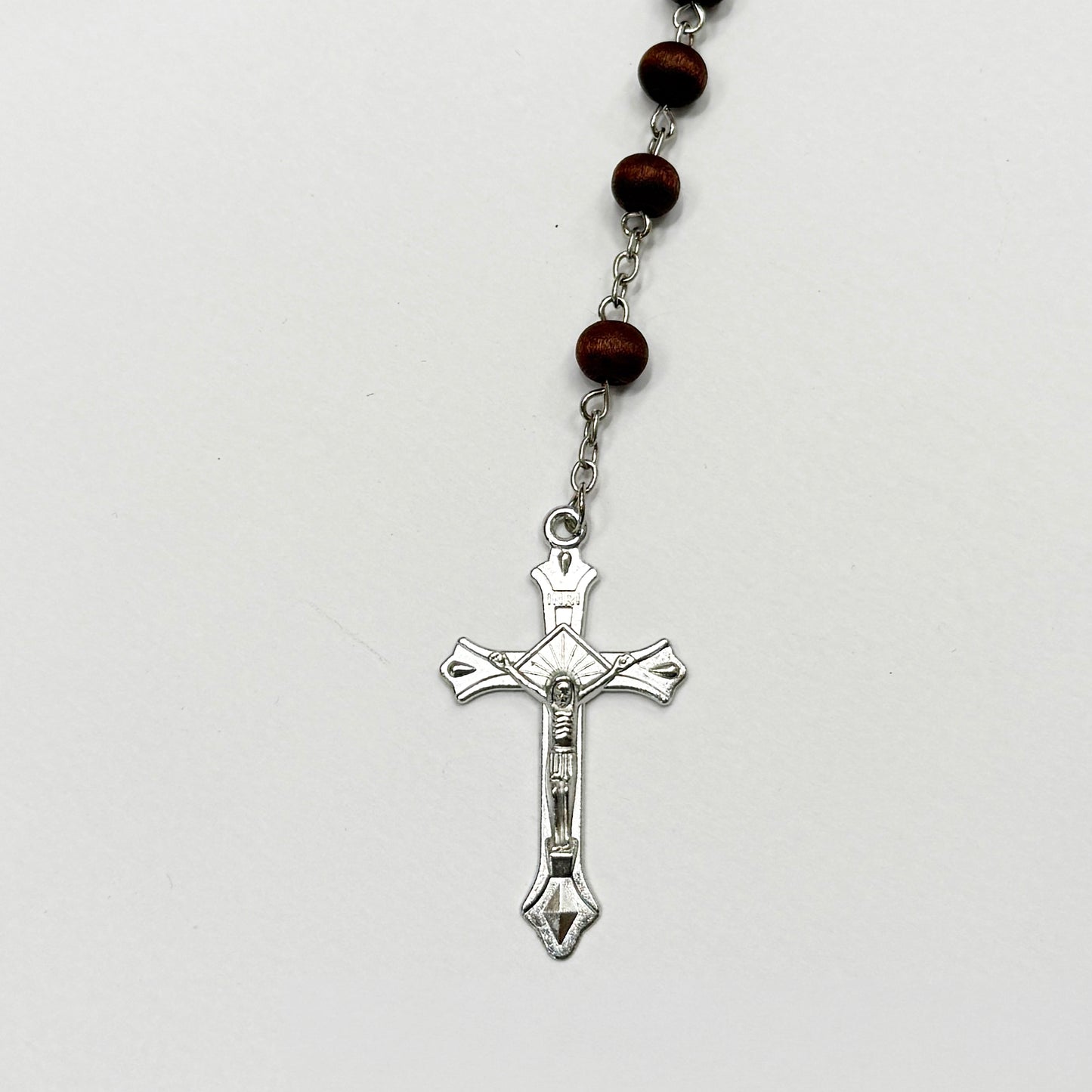 12 Pcs Rosary Necklaces Aromatic in Round Container