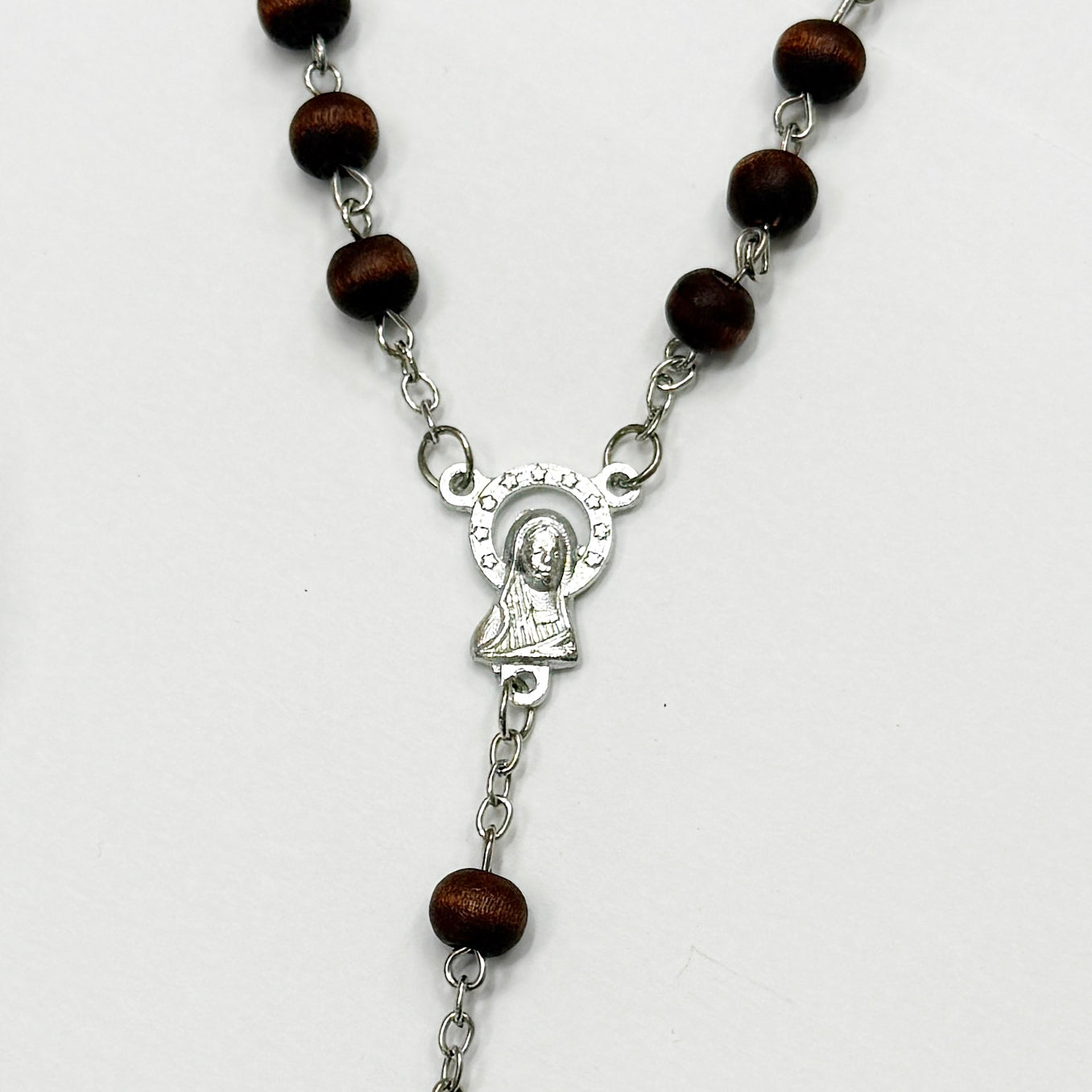 12 Pcs Rosary Necklaces Aromatic in Round Container