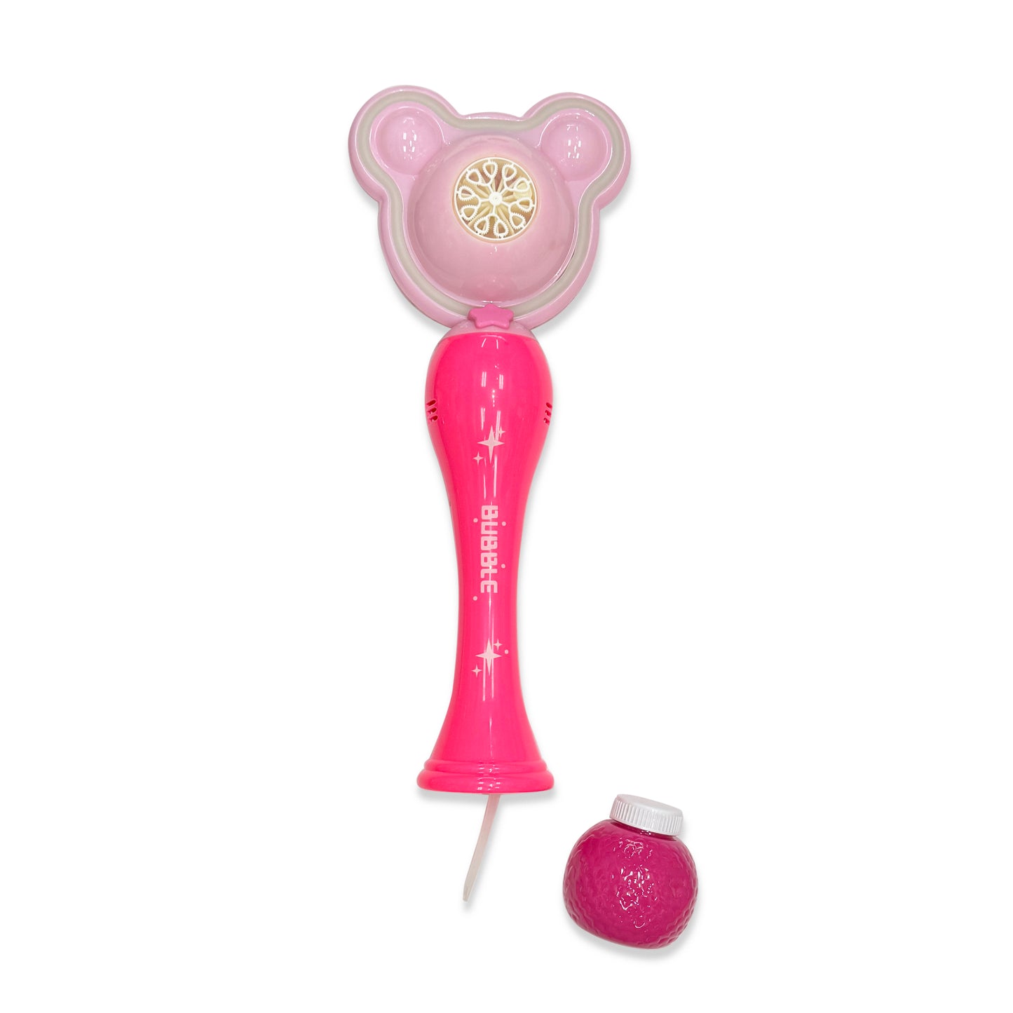 Mouse Wand Automated Bubble Gun with Multiple Holes