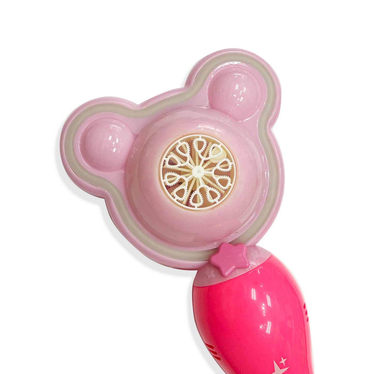 Mouse Wand Automated Bubble Gun with Multiple Holes