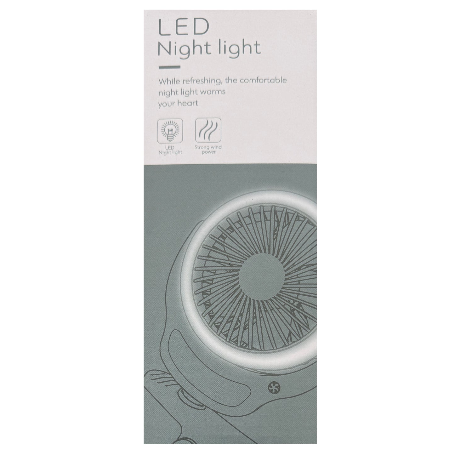 Electric Fan for Desk or Stroller with Clamp Rechargeable