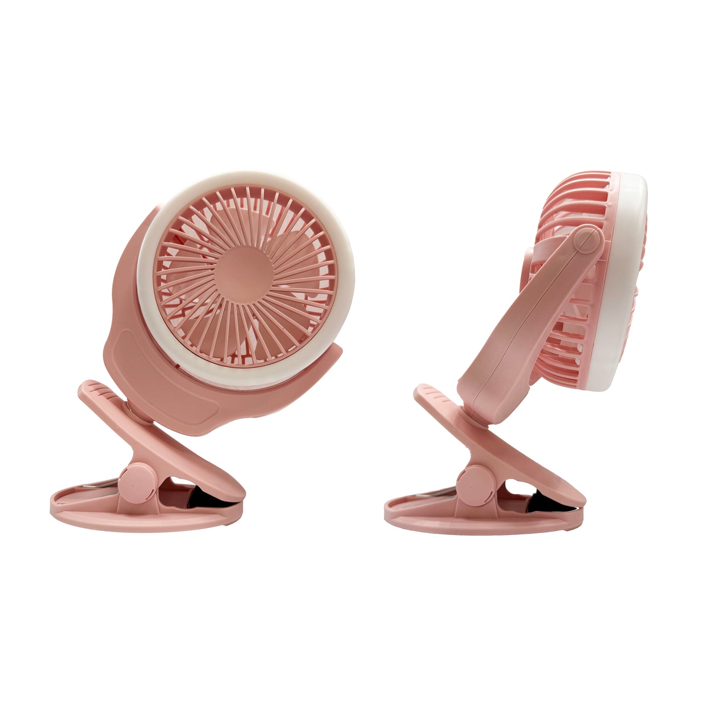 Electric Fan for Desk or Stroller with Clamp Rechargeable