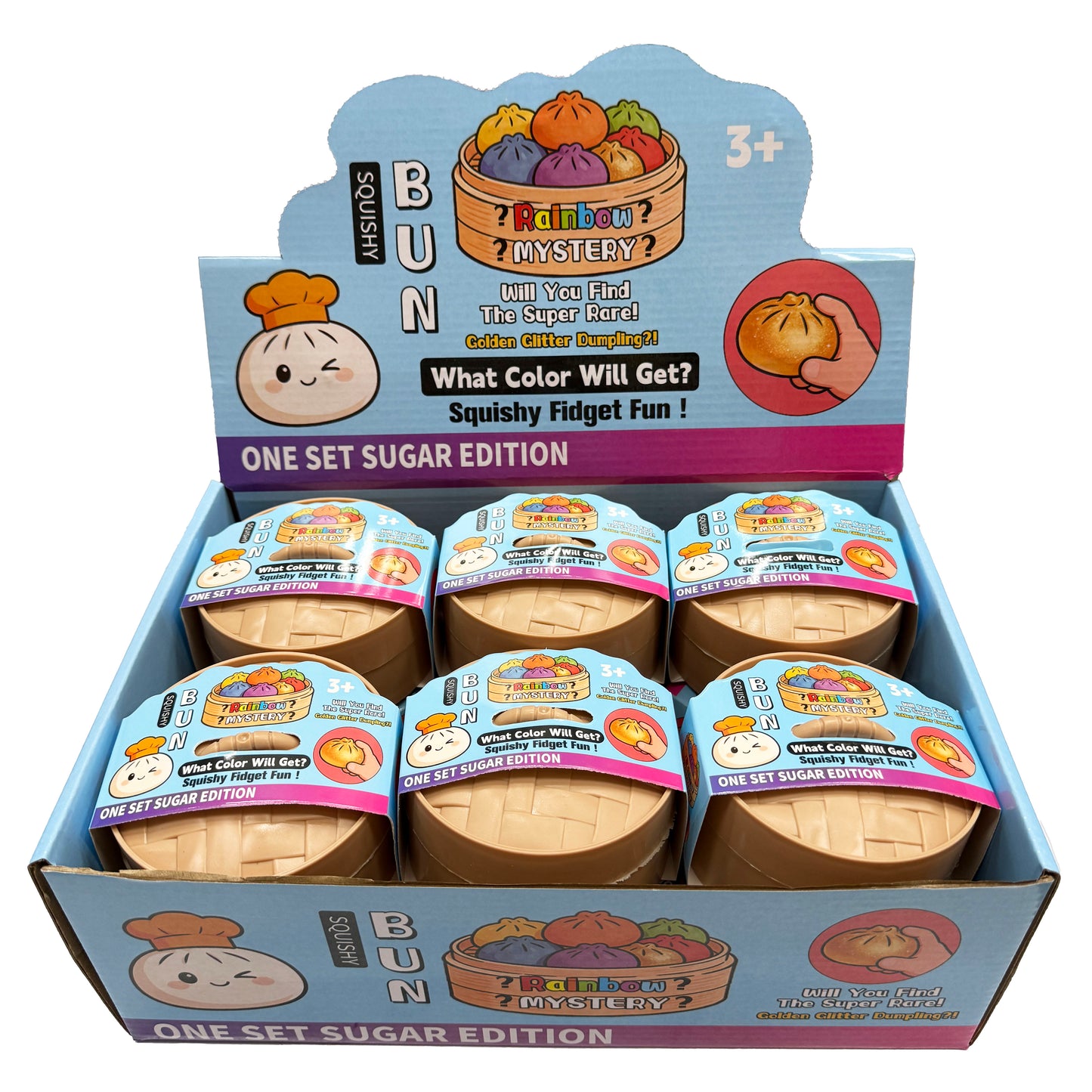 Cute Faces Squishy Dumpling Mystery Surprise