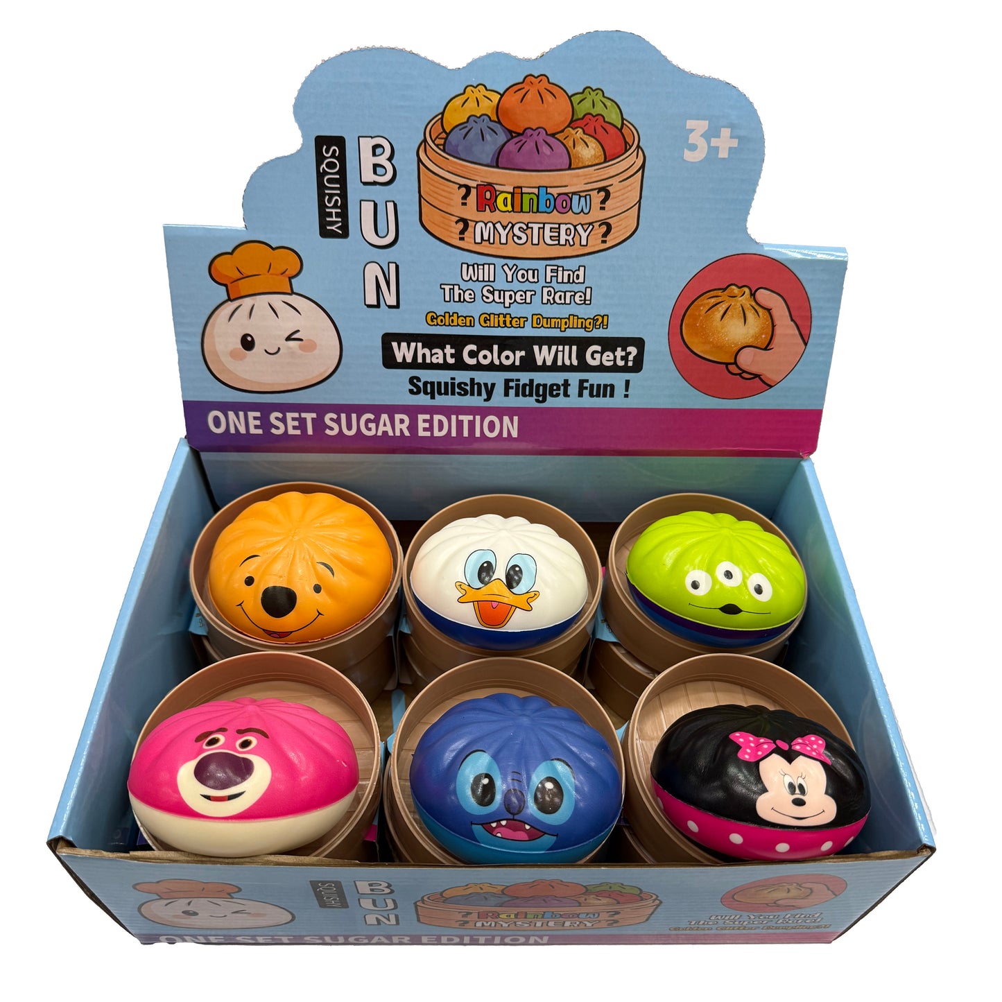 Cute Faces Squishy Dumpling Mystery Surprise