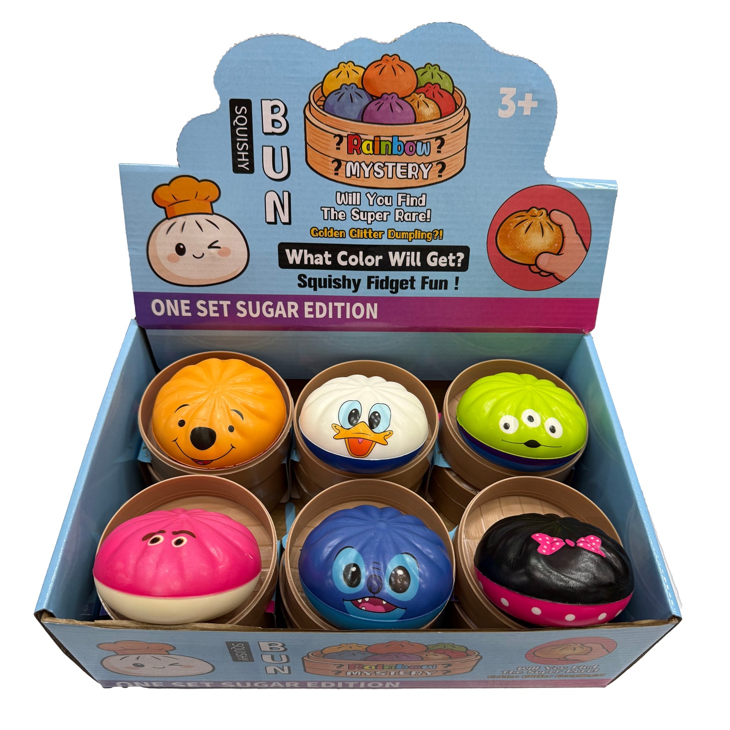 Cute Faces Squishy Dumpling Mystery Surprise