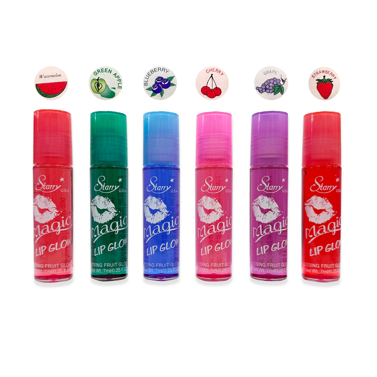 Color-changing "Magic" Kissing Fruit Lip Gloss