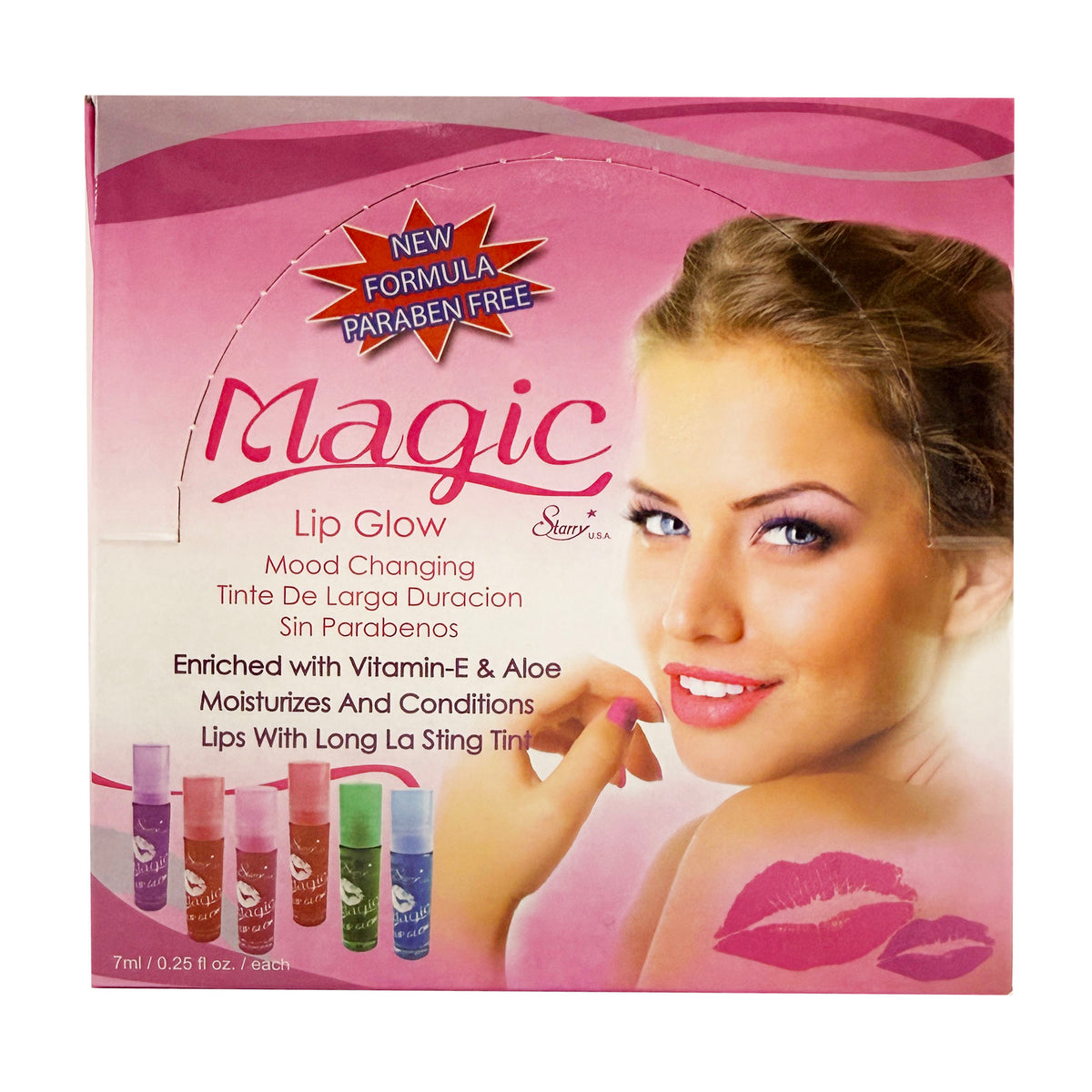 Color-changing "Magic" Kissing Fruit Lip Gloss