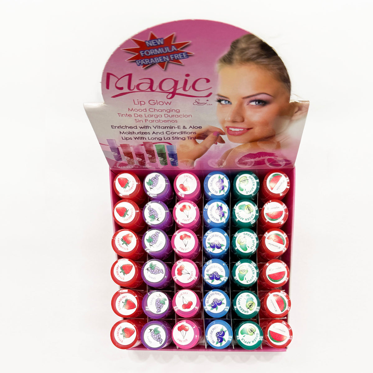 Color-changing "Magic" Kissing Fruit Lip Gloss
