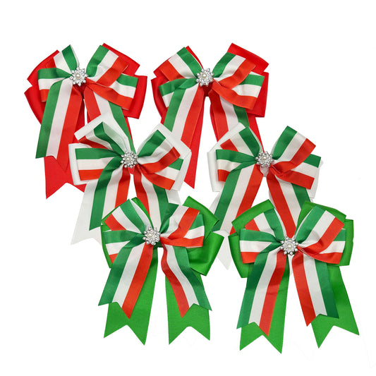 Mexico Hair Bows with Alligator Clip