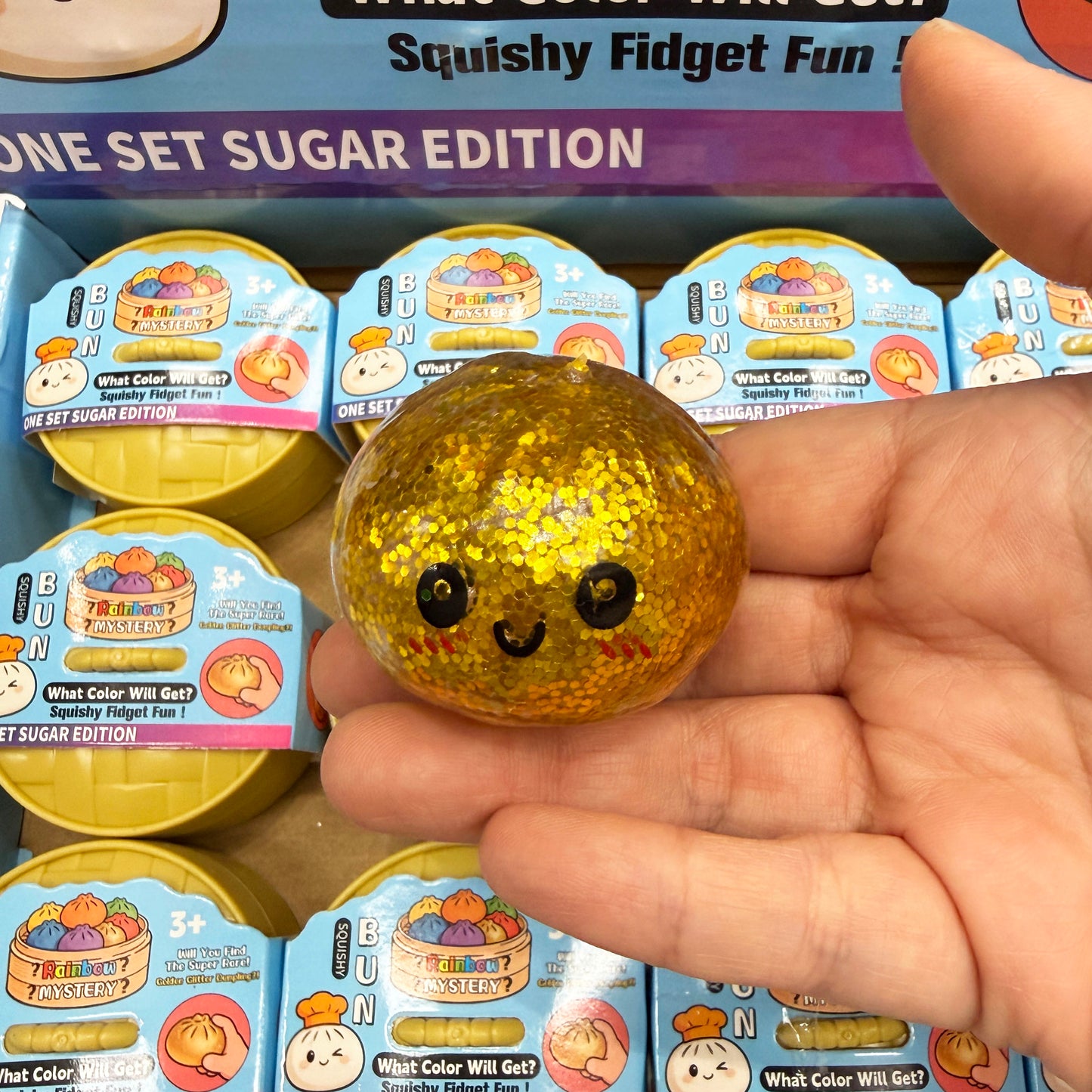 Mini Squishy Dumpling with Orbeez Mystery Surprise