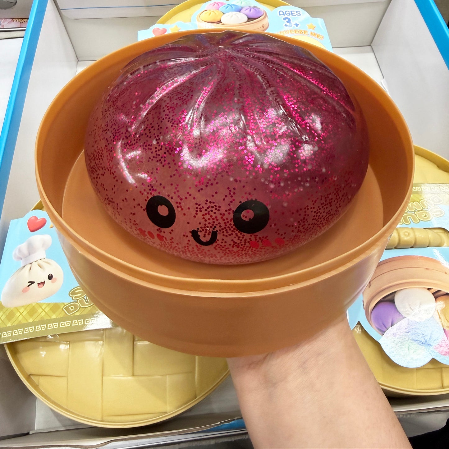Jumbo 5.5 inches Squishy Dumpling Mystery Surprise