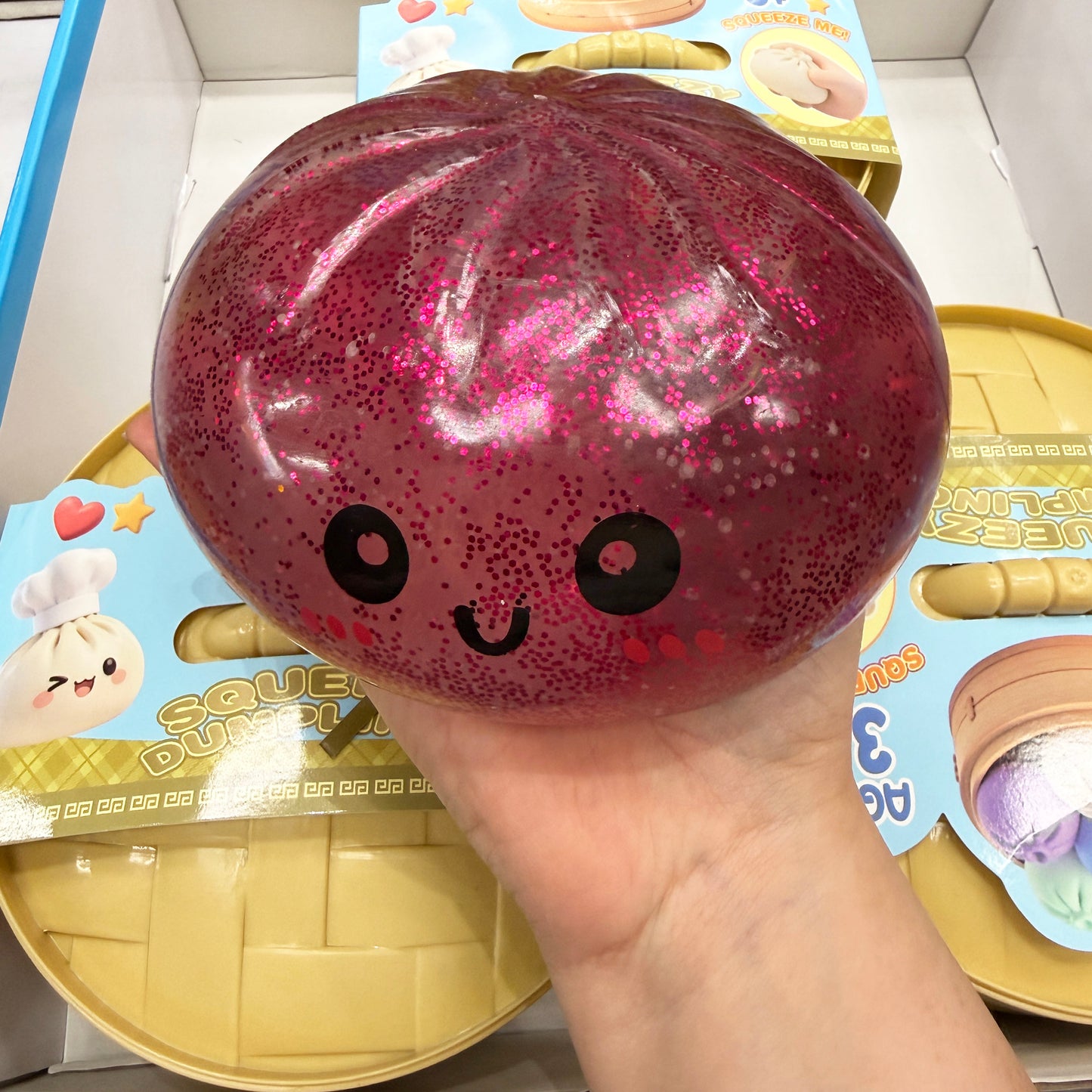 Jumbo 5.5 inches Squishy Dumpling Mystery Surprise
