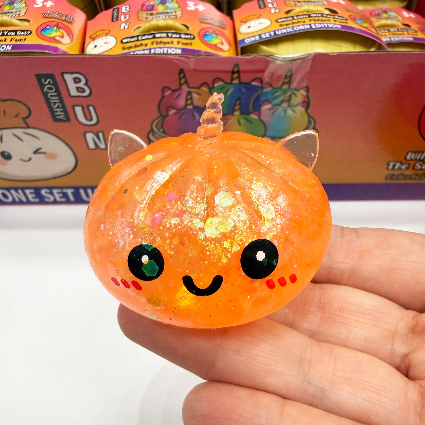 Mini Squishy Unicorn Dumplings with Steamer Basket Mystery Surprise