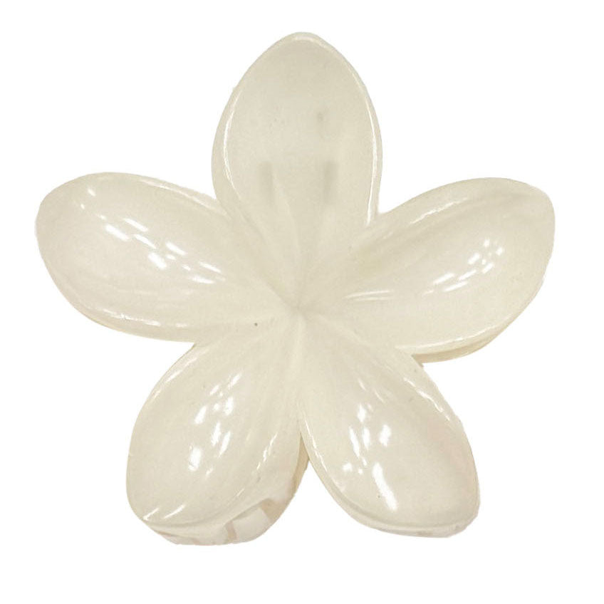 Jumbo Color-Changing Hawaii Flower Hair Claw Clips