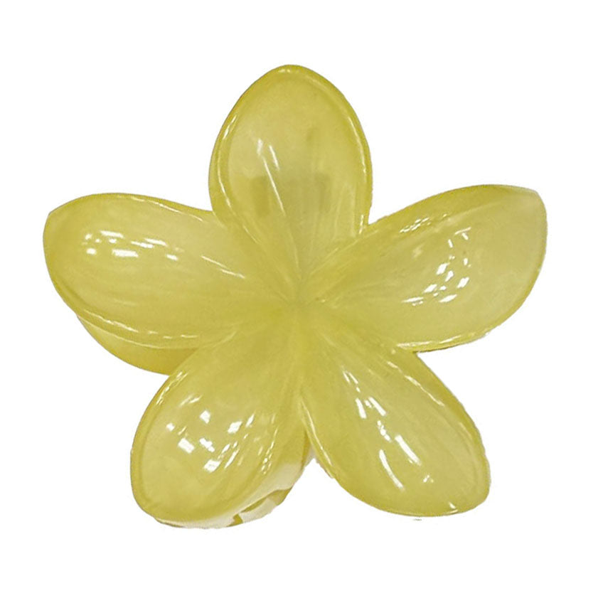 Jumbo Color-Changing Hawaii Flower Hair Claw Clips