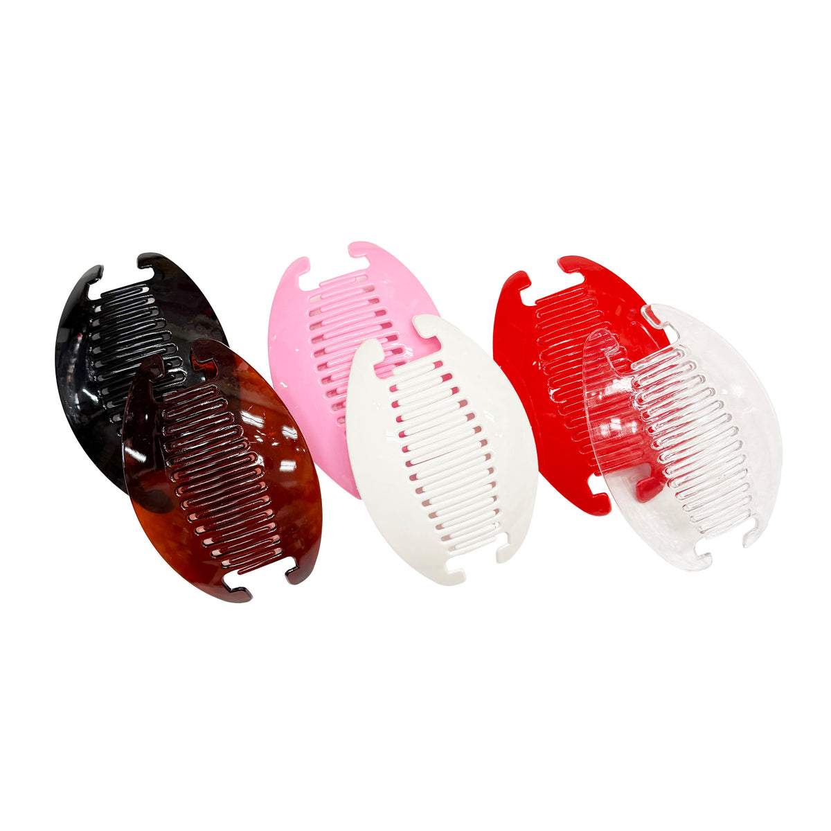 Extra Large French Comb Interlocking Hair Pin Ponytail Holder