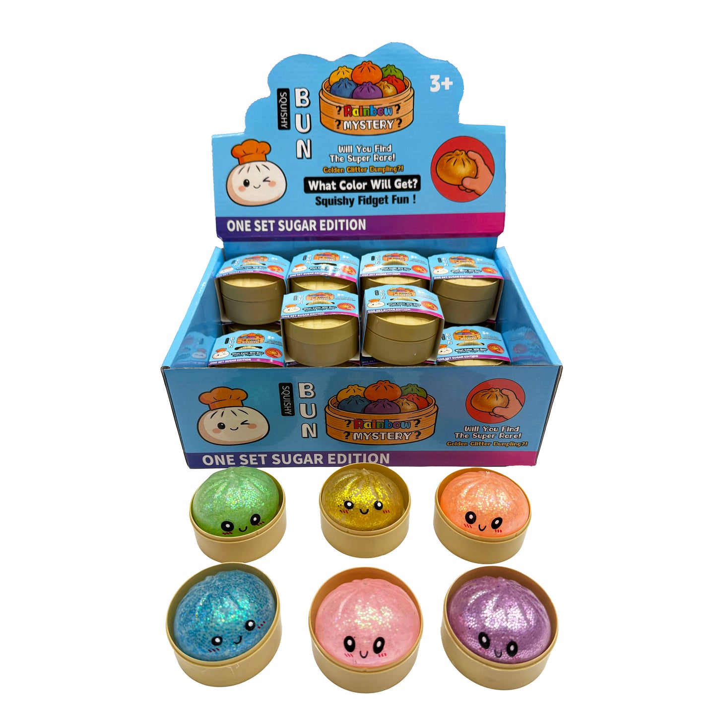 Mini Squishy Dumplings with Beads Inside