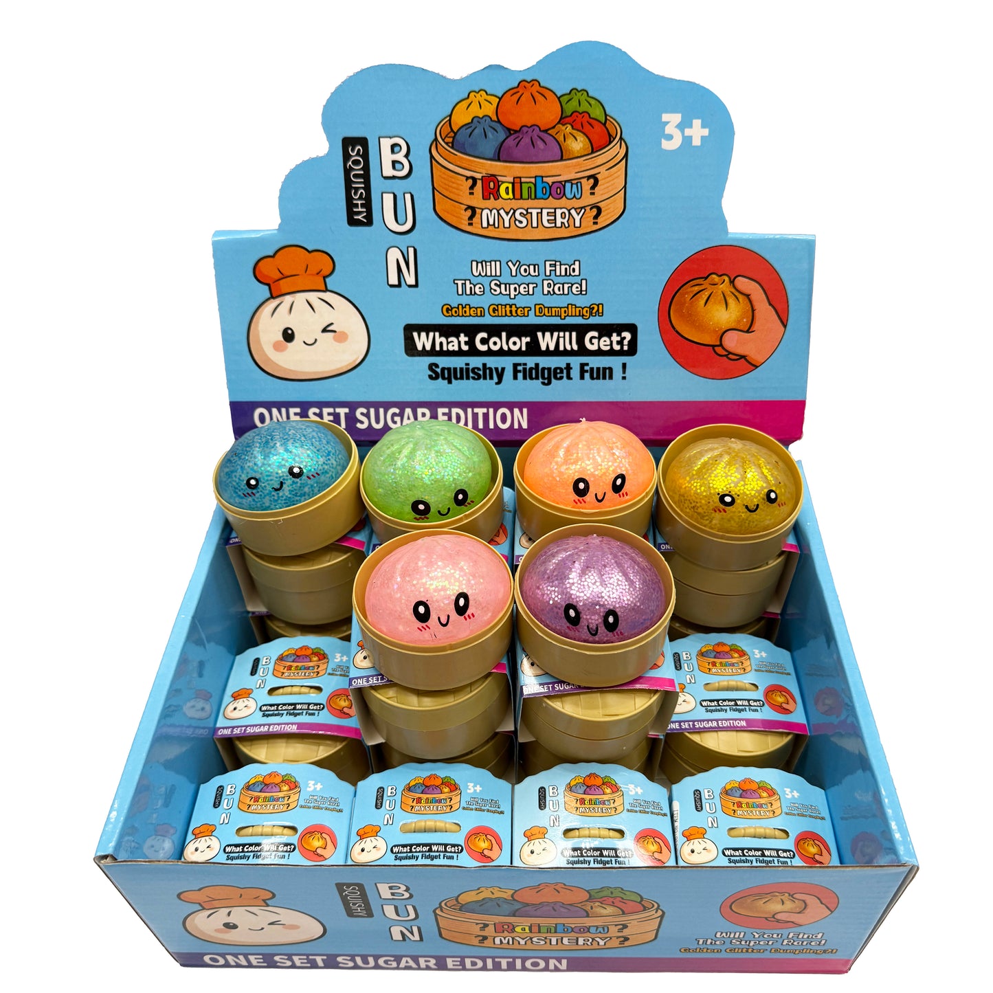 Mini Squishy Dumplings with Beads Inside