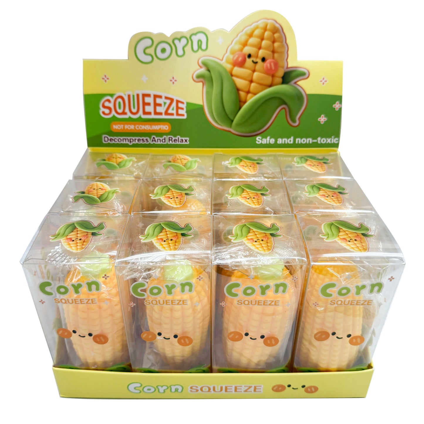 Corn Crunchy Cracking Squishy Newest Trending Sensory Toy