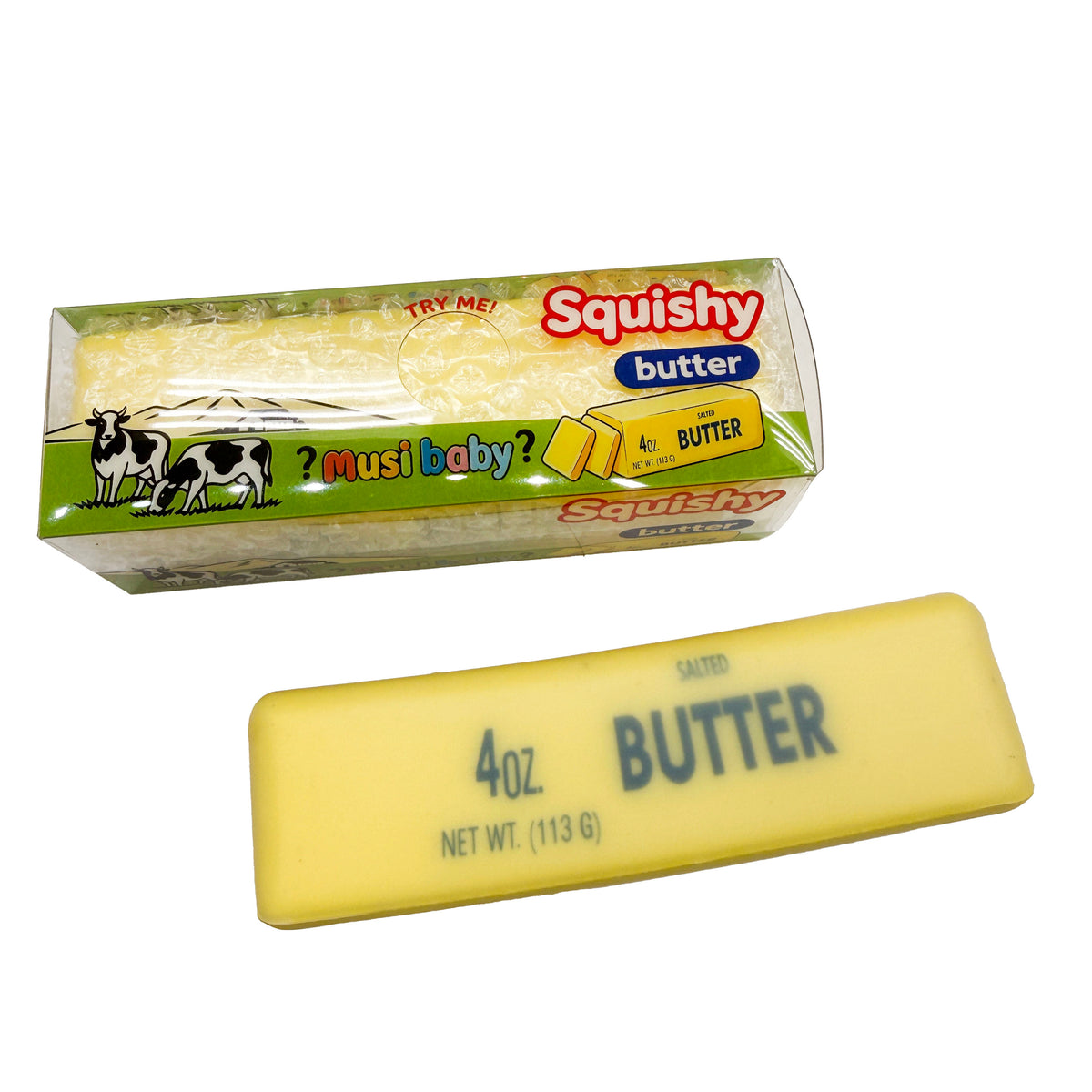 Crunchy Cracking Wax Covered Squishy Butter