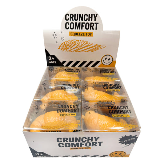 Full Box Crunchy Croissant Squishy Newest Trending Sensory Toy