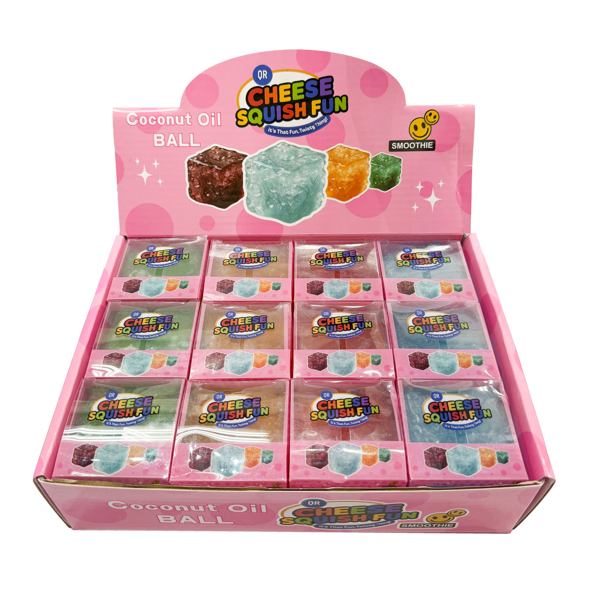 Full Box Slushy Cheese Squishy Edition Newest Trending Sensory Toy
