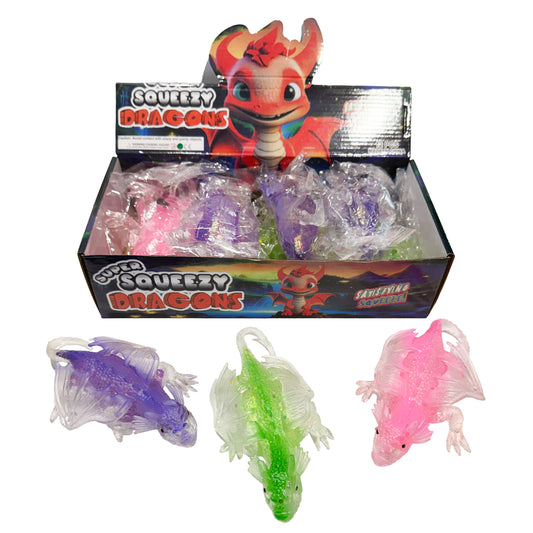 Full Box Squishy Dragon Maltose Sensory Toy