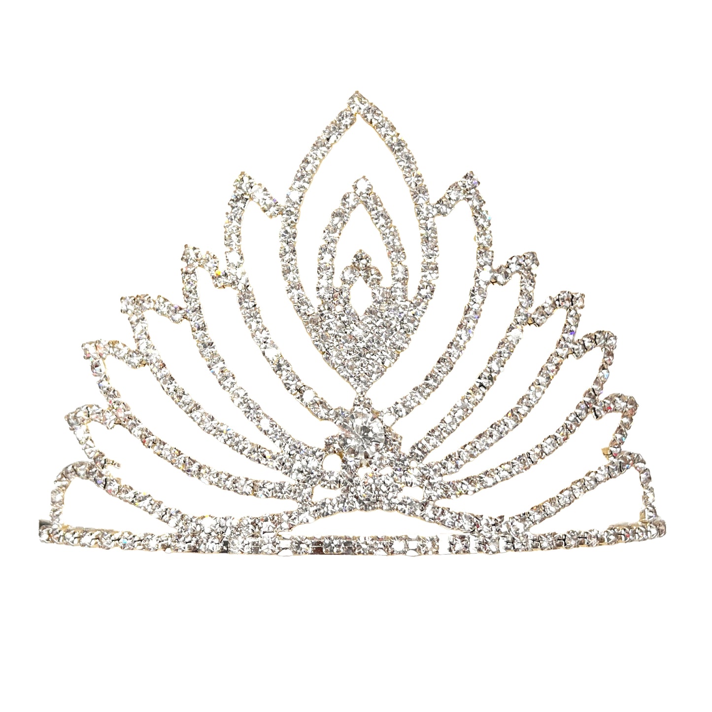 Silver Crown Tiara - LOTUS