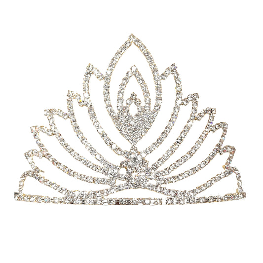 Silver Crown Tiara - LOTUS