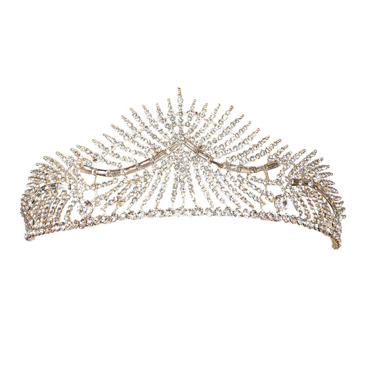 Silver Crown Tiara - STARDUST