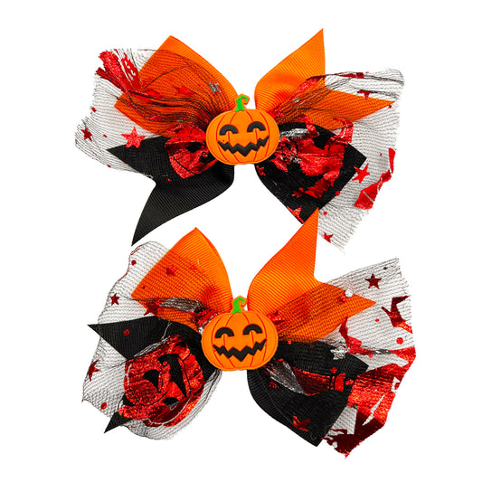 Halloween Hair Bows