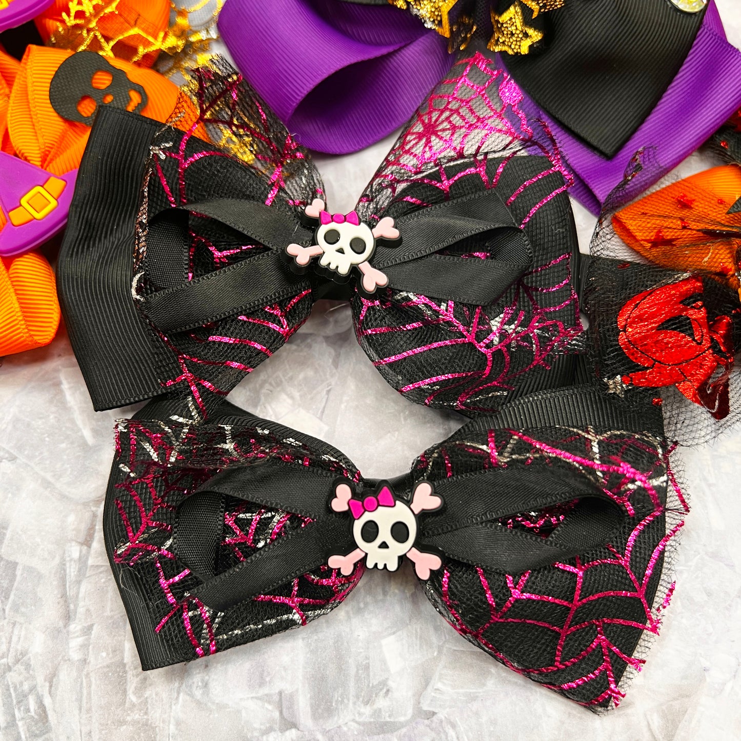 Halloween Hair Bows