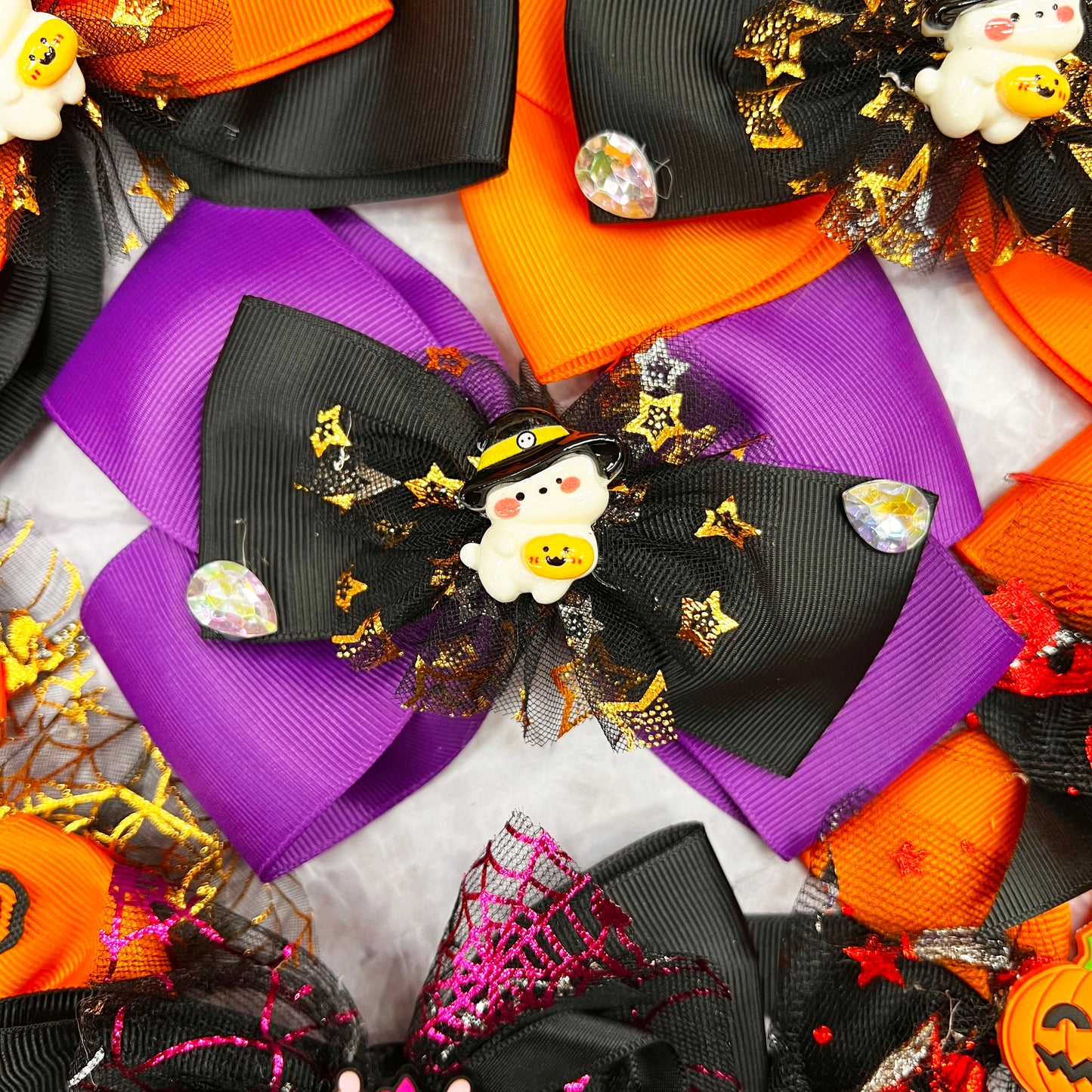 Halloween Hair Bows