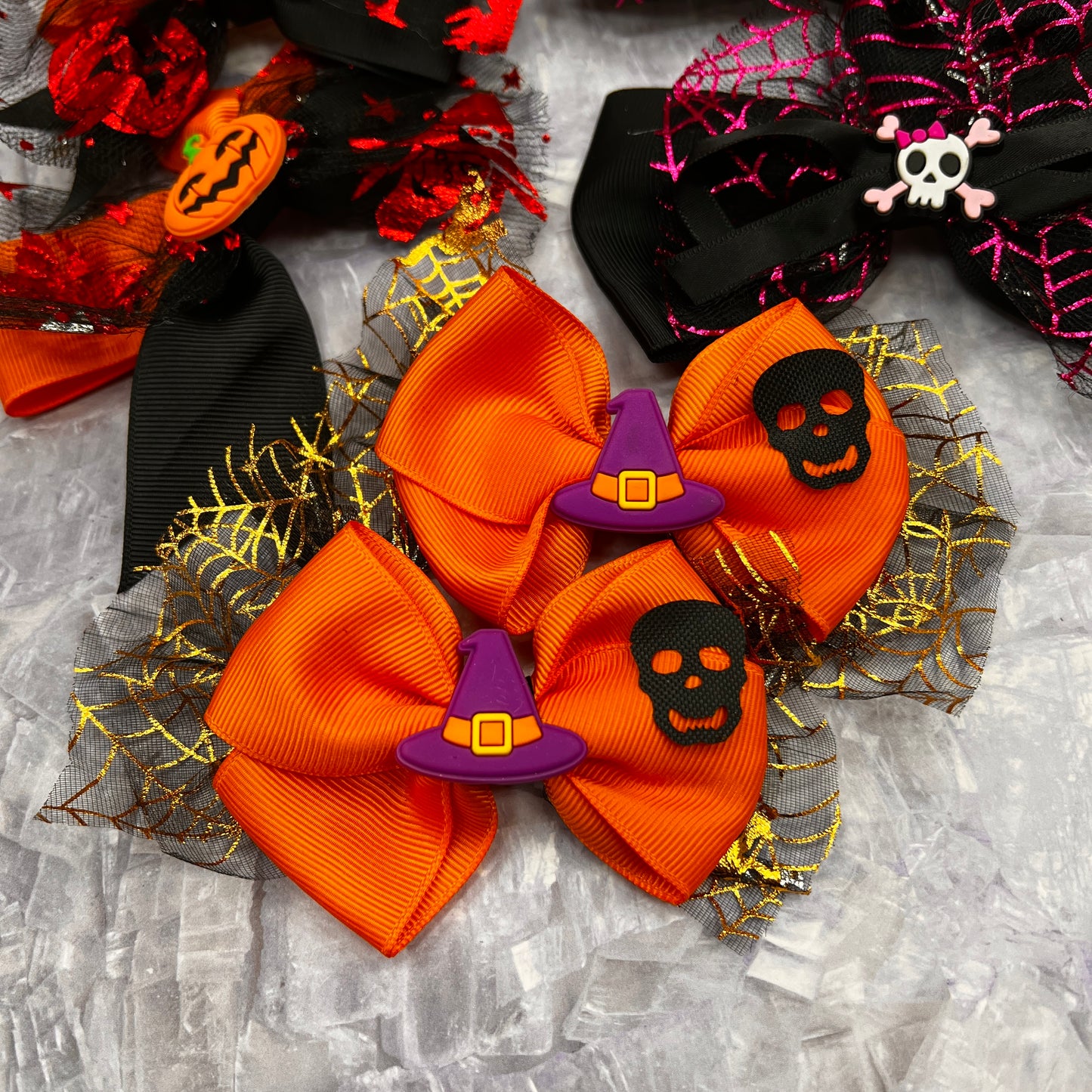 Halloween Hair Bows