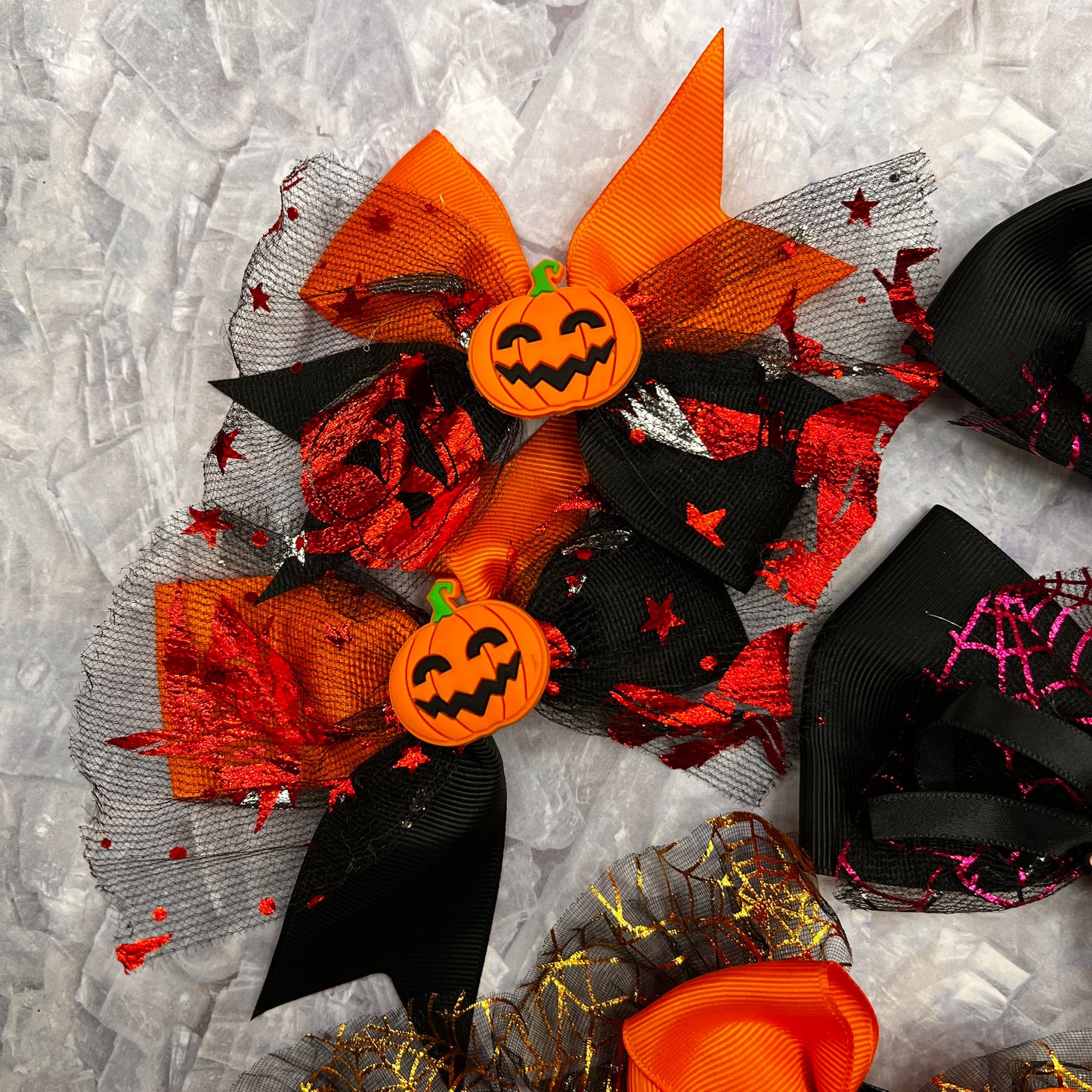 Halloween Hair Bows