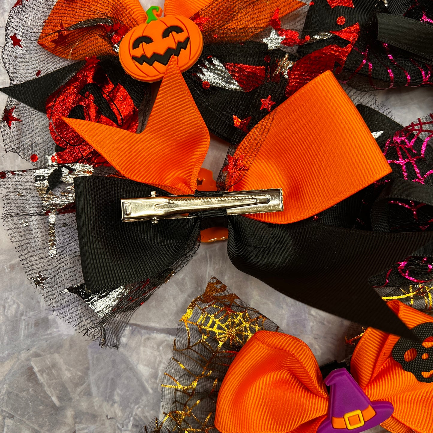 Halloween Hair Bows