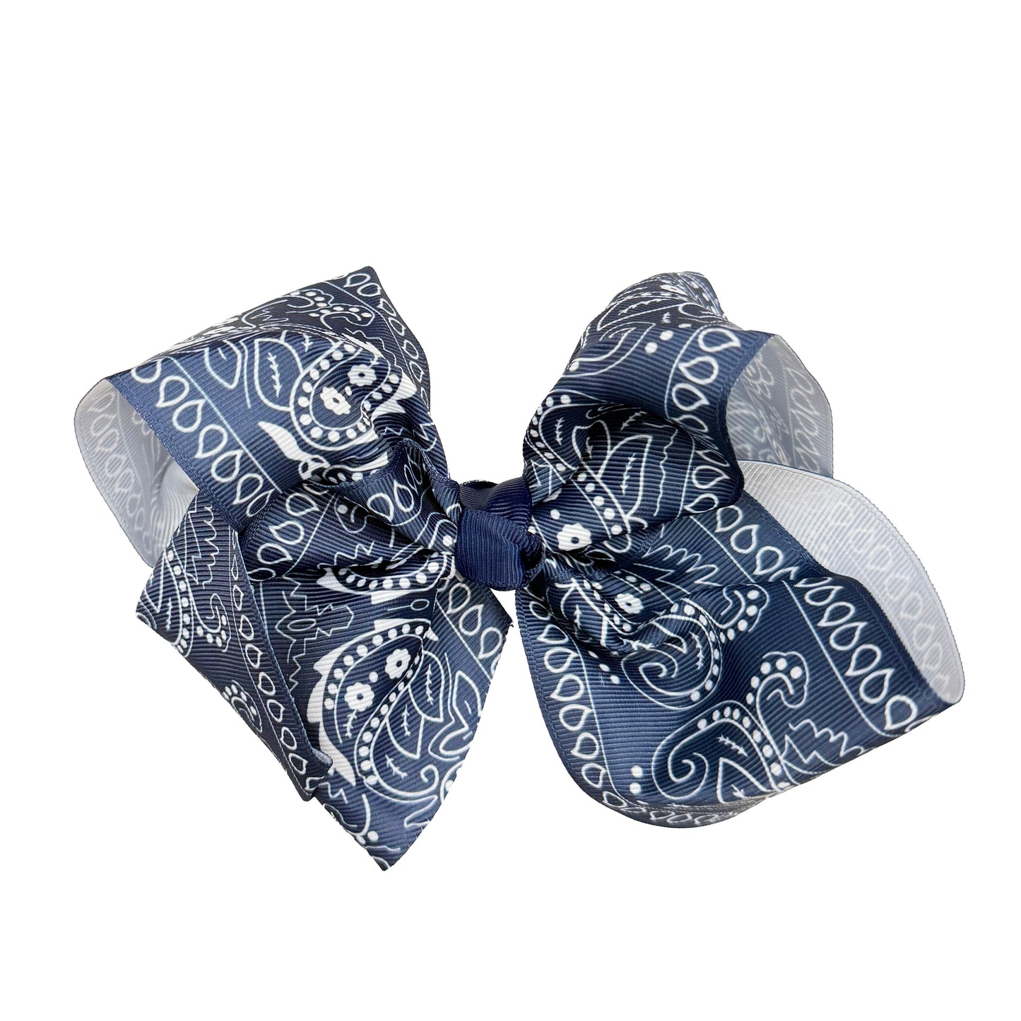 Bandana Print Jumbo Hair Bows