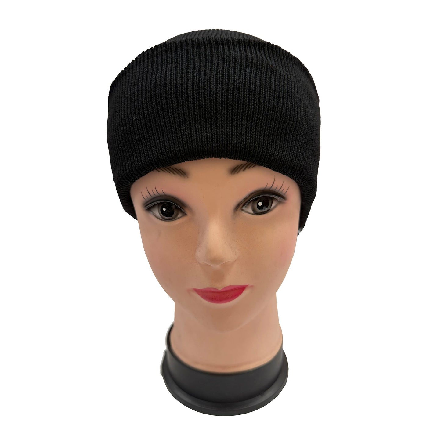 Plain Black Beanie