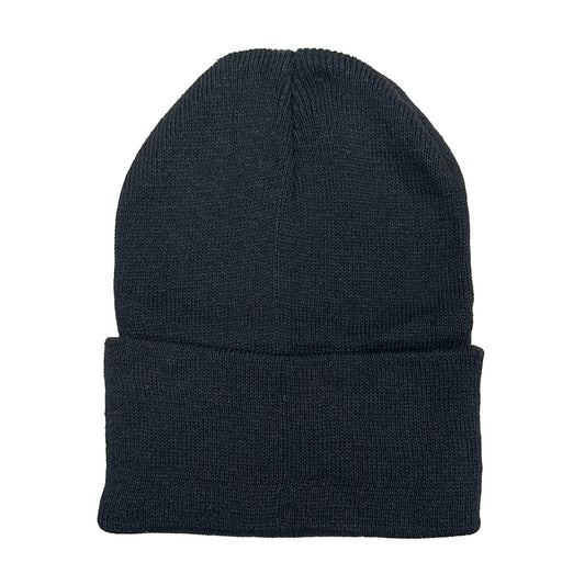 Plain Black Beanie