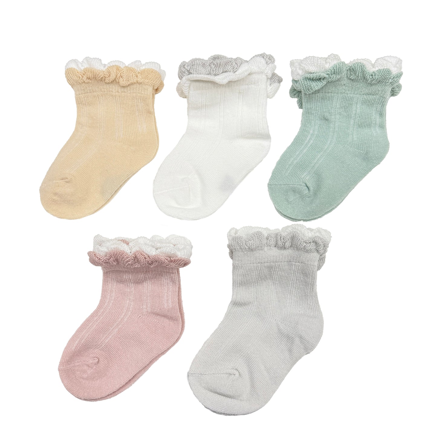 Baby Socks with Ruffles