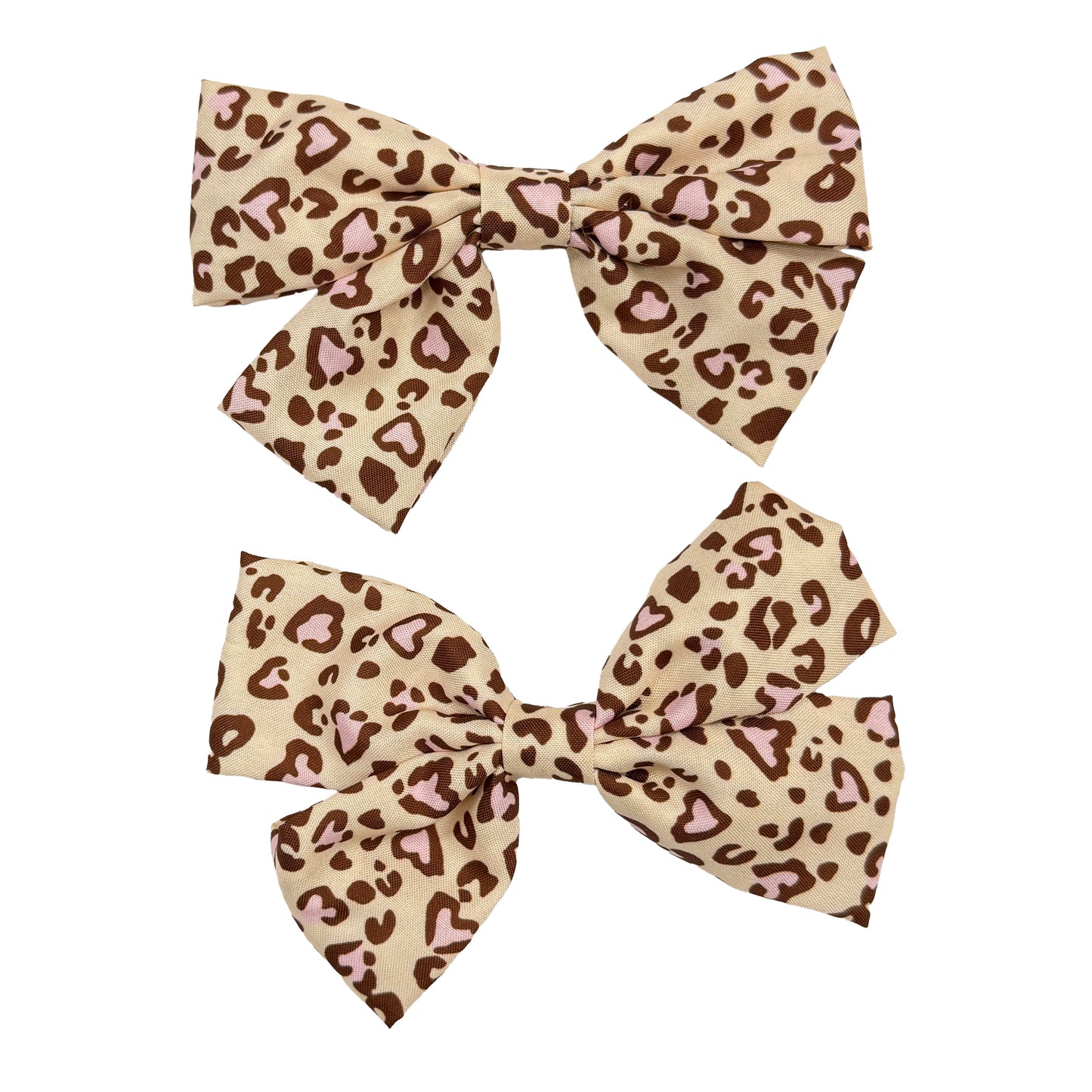 Leopard Print Bows