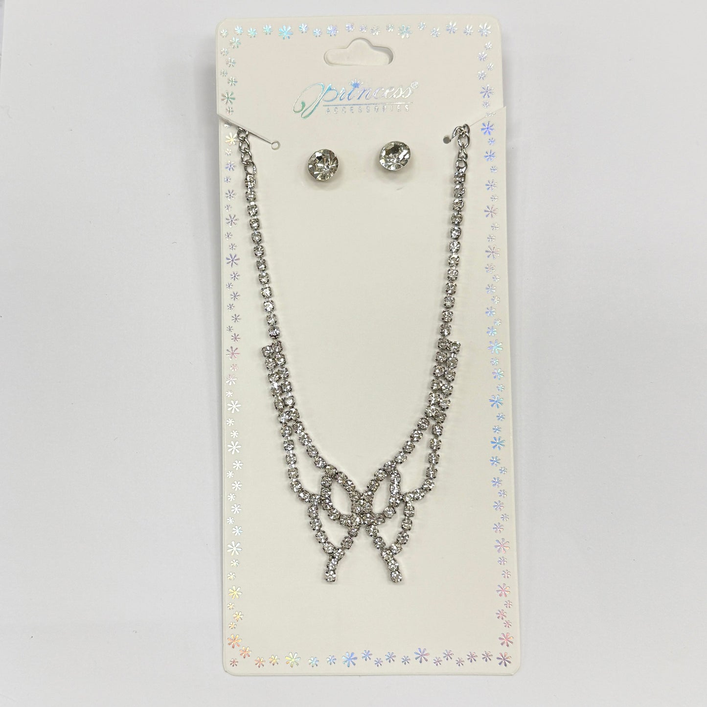 Droopy Jewelry Set (Necklace & Stud Earrings)