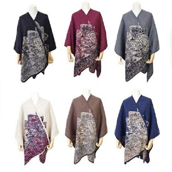 Thick Warm Winter Poncho