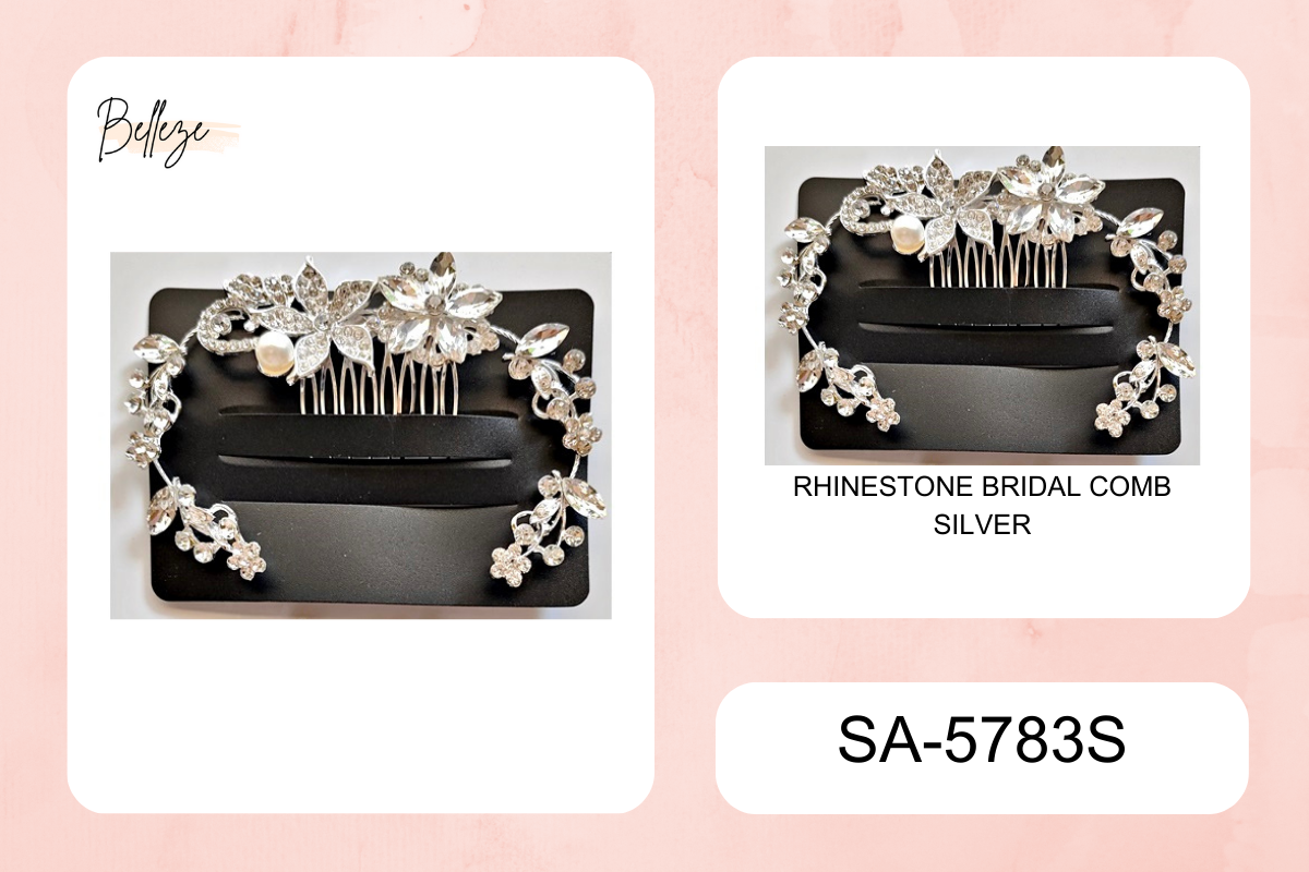 BRIDAL HAIR COMB (SA-5783S)