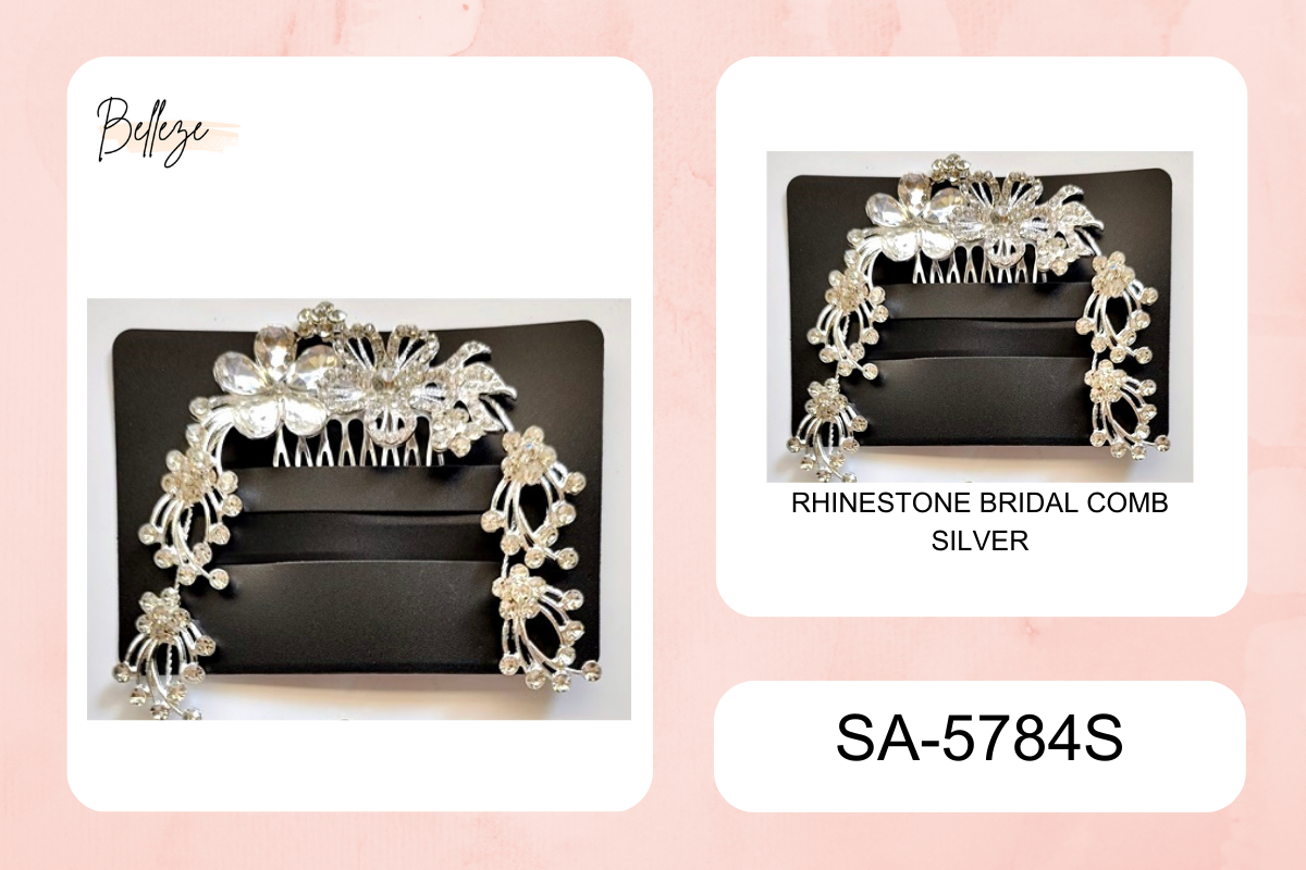 BRIDAL HAIR COMB (SA-5784S)