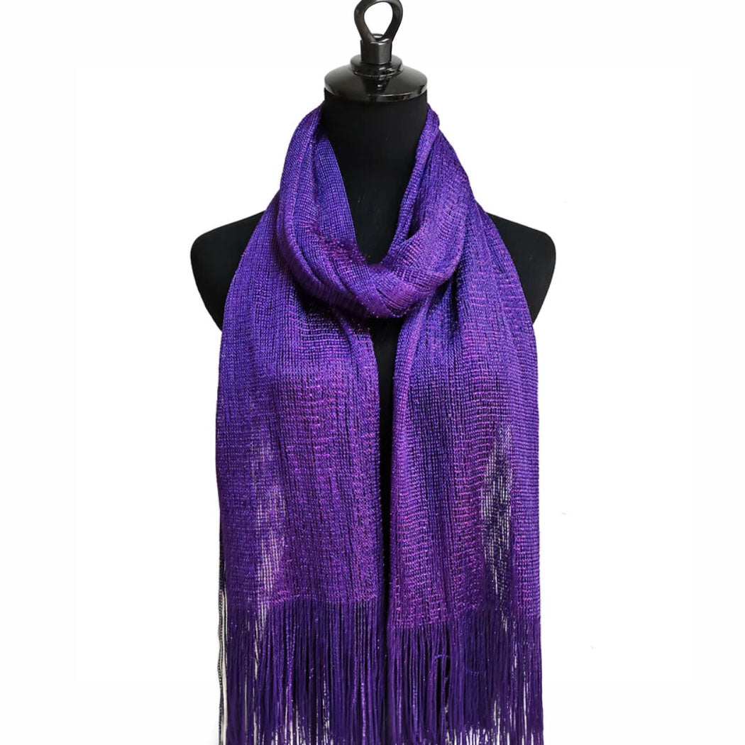 Mesh Net See-Through Shawl Scarf Cover-Up Wrap