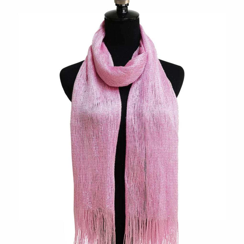 Mesh Net See-Through Shawl Scarf Cover-Up Wrap