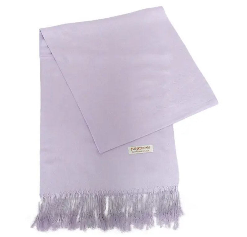 Solid Pashmina Shawl Scarf