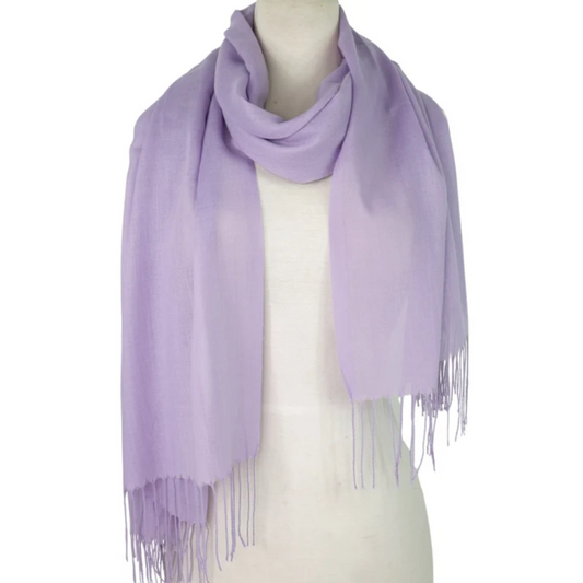Sheer Viscose Shawl Scarf
